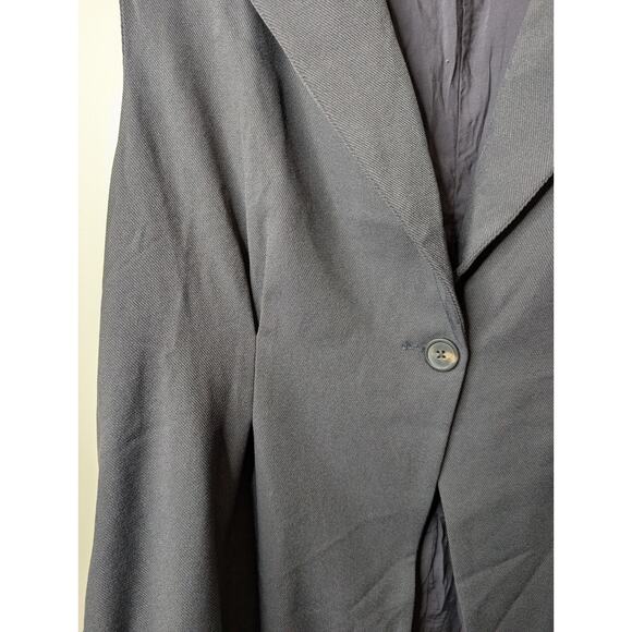 Free People Suit Shop Blazer Vest Charcoal Gray Size Medium - Picture 4 of 10